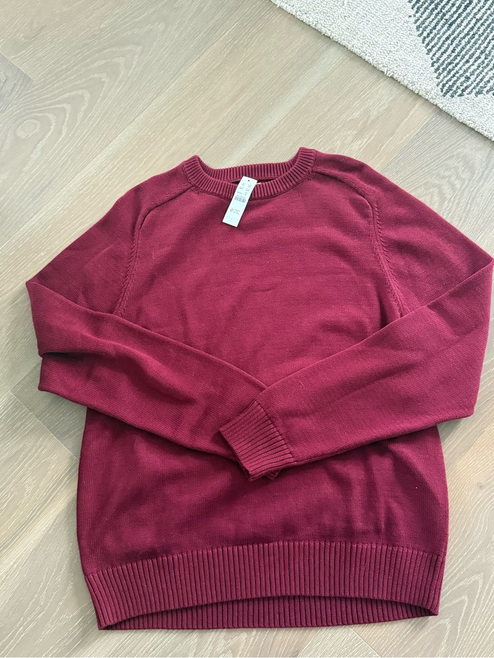 NWT J Crew Cotton Crewneck — Size XL